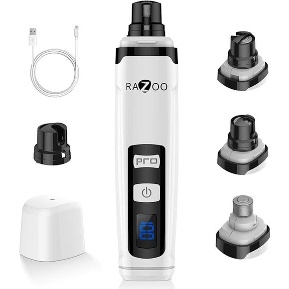 Razoo Other - Razoo Pet Nail Grinder, Rechargeable Low Noise Nail Clippers Dog Cat, NEW